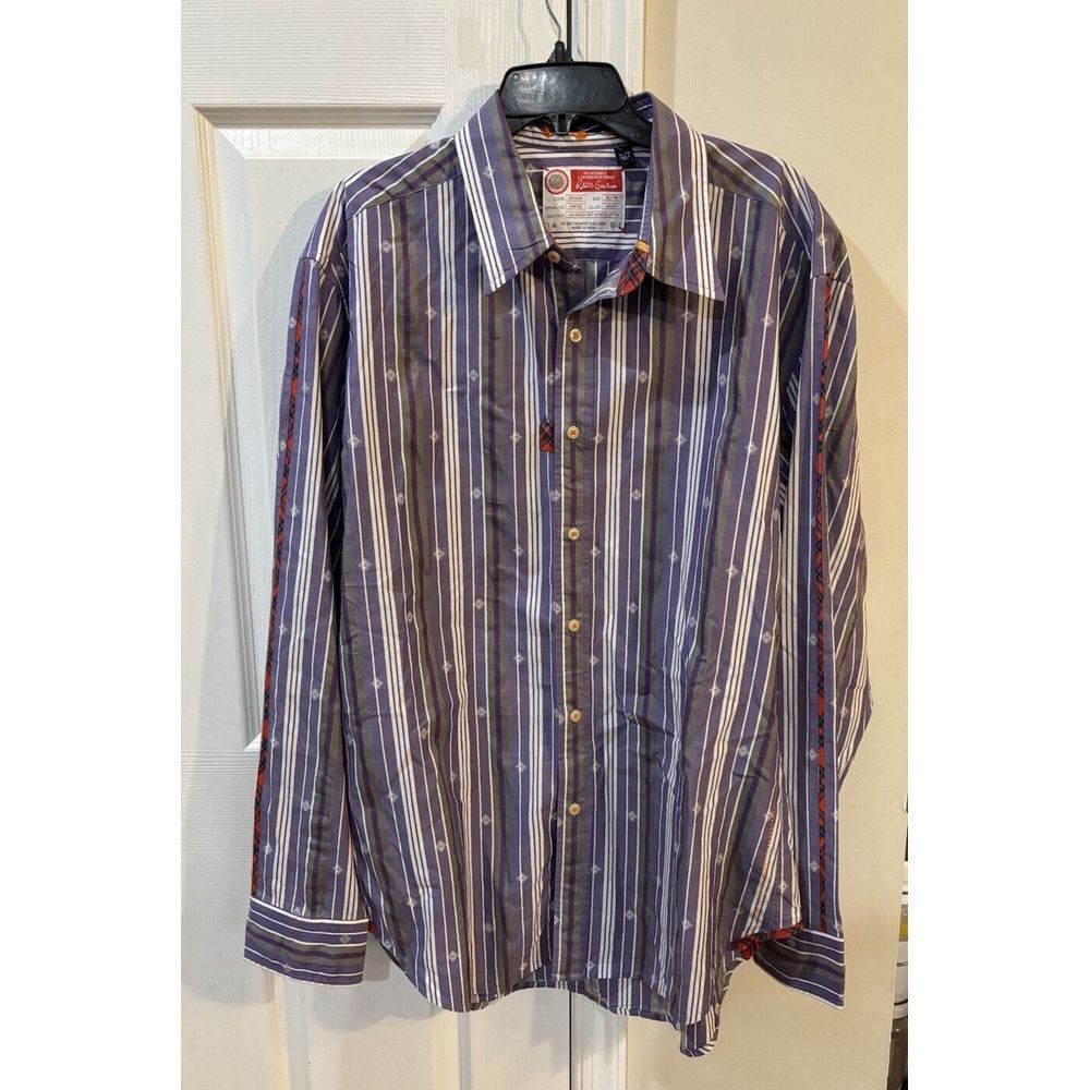 Robert Graham The Freshly Laundered Shirt‎ Men's Sz Xl Long Sleeve